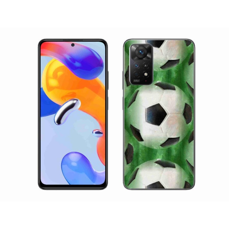 Gél borítás mmCase a Xiaomi Redmi Note 11 Pro 4G/5G számára - focilabda