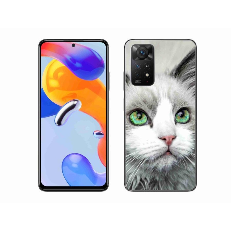 Gél borítás mmCase a Xiaomi Redmi Note 11 Pro 4G/5G - macskaszemhez