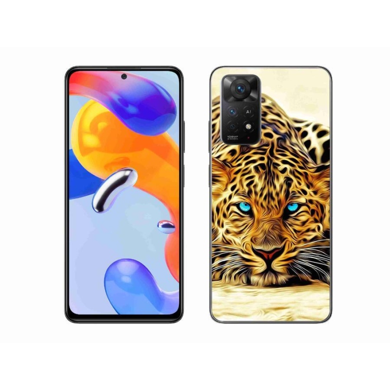 Gél borítás mmCase a Xiaomi Redmi Note 11 Pro 4G/5G számára - rajzfilm tigris