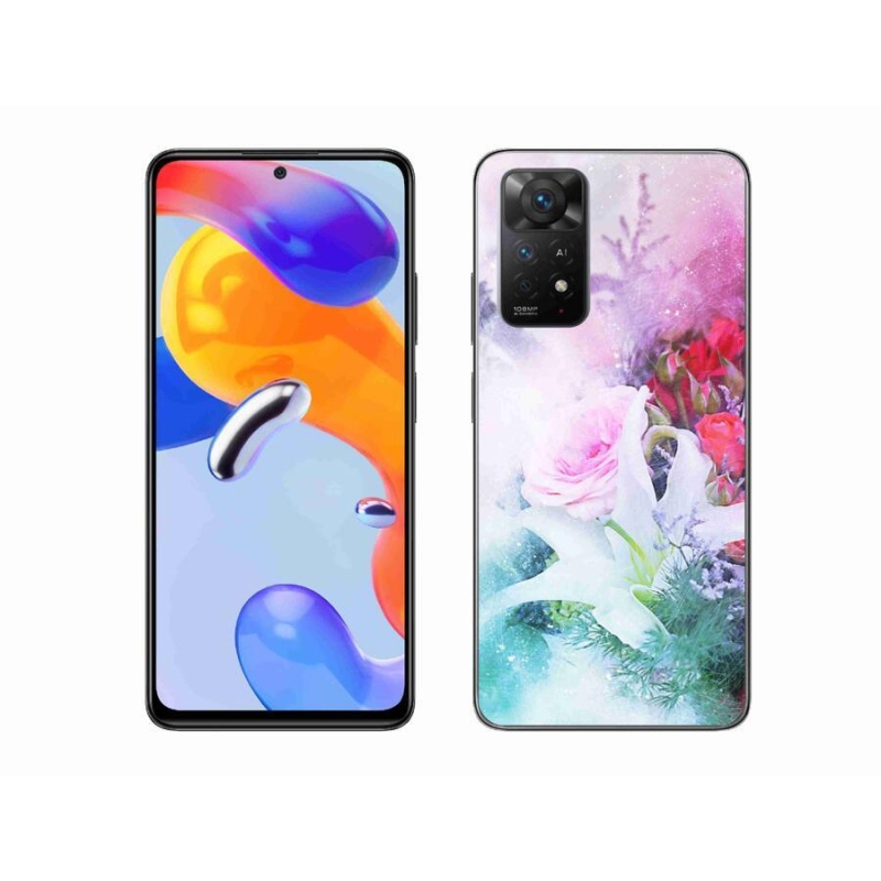 Gél borítás mmCase a Xiaomi Redmi Note 11 Pro 4G/5G - virágok 4