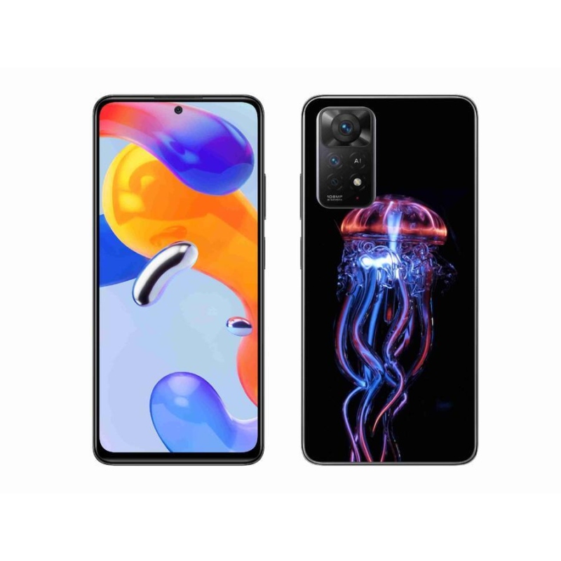 Gél borítás mmCase a Xiaomi Redmi Note 11 Pro 4G/5G számára - medúza