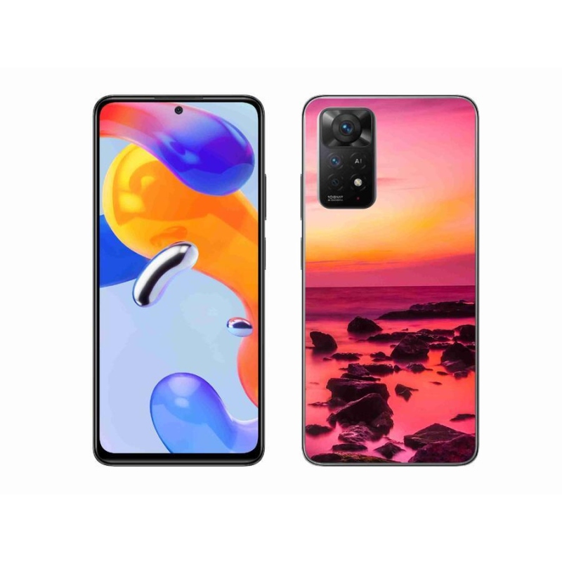 Gél borító mmCase a Xiaomi Redmi Note 11 Pro 4G/5G - tenger és ragyogás számára