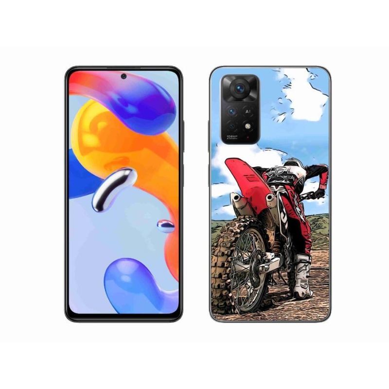 Gél borítás mmCase a Xiaomi Redmi Note 11 Pro 4G/5G-hez - moto