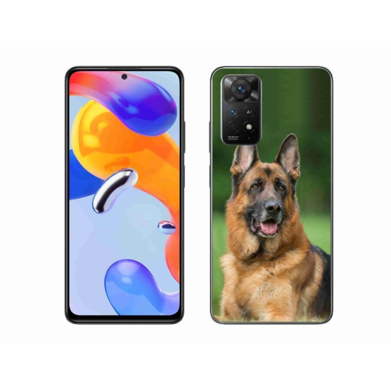 Gél borítás mmCase a Xiaomi Redmi Note 11 Pro 4G/5G - Német juhászkutya számára
