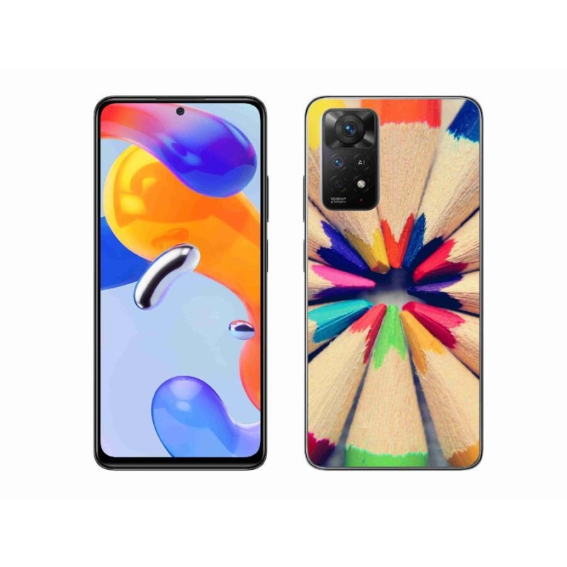 Gél borítás mmCase a Xiaomi Redmi Note 11 Pro 4G/5G számára - zsírkréták