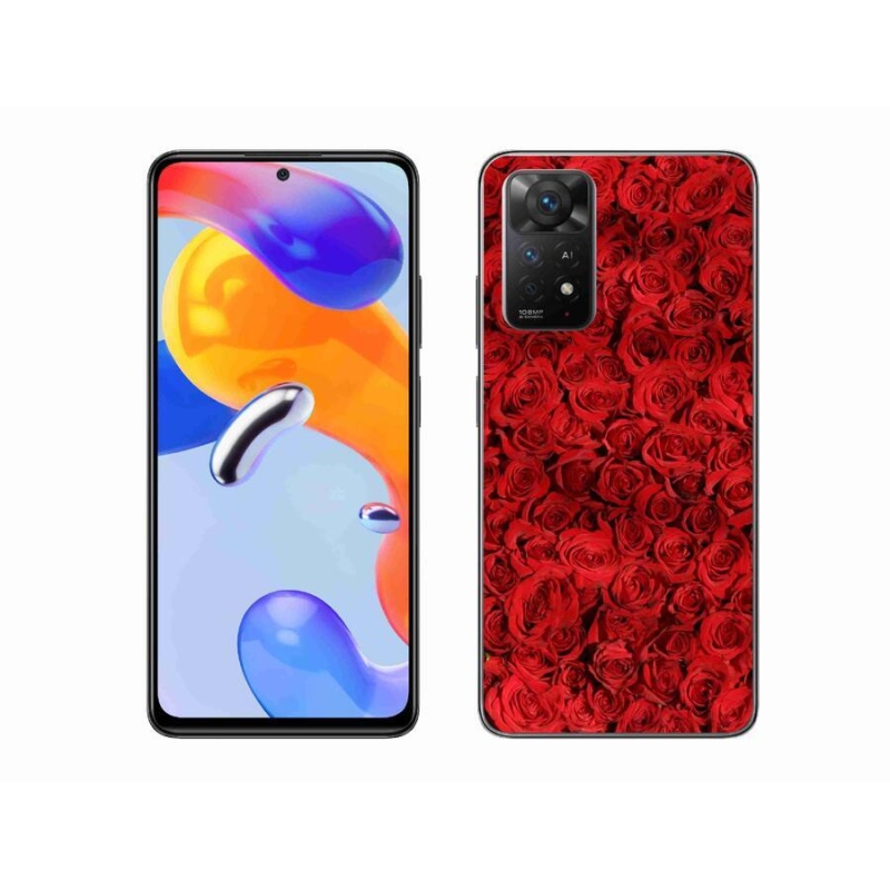 Gél borítás mmCase a Xiaomi Redmi Note 11 Pro 4G/5G számára - rózsaszínű