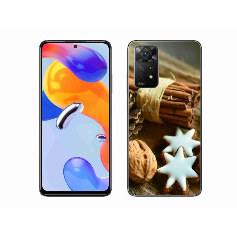 Gél borítás mmCase a Xiaomi Redmi Note 11 Pro 4G/5G-hez - fahéj és mézeskalács