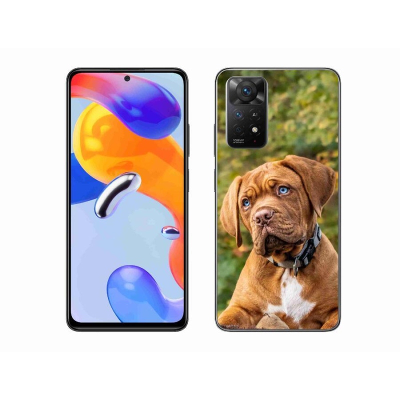 Gél borítás mmCase a Xiaomi Redmi Note 11 Pro 4G/5G - kölyökkutyakékhez