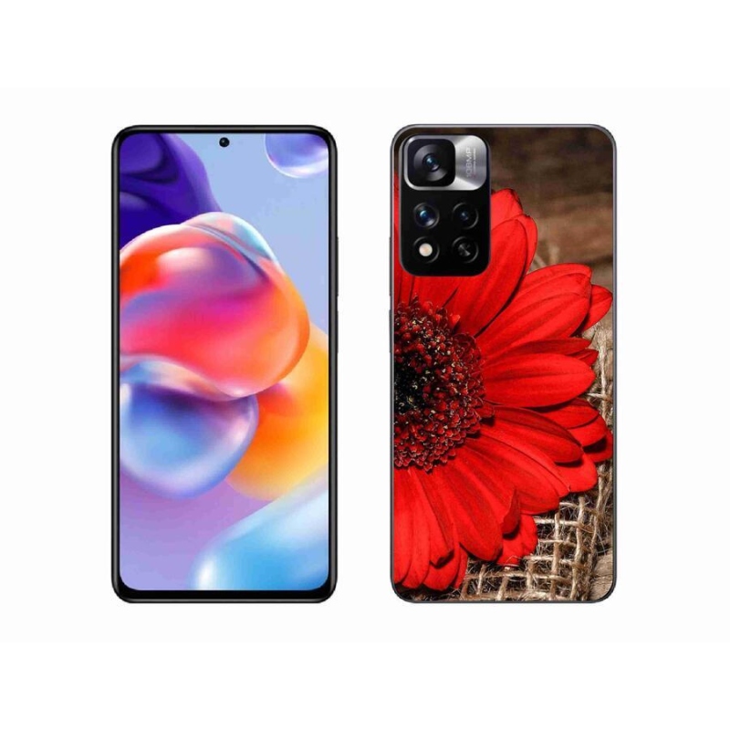 Gél borítás mmCase a Xiaomi Redmi Note 11 Pro+ 5G számára - gerbera