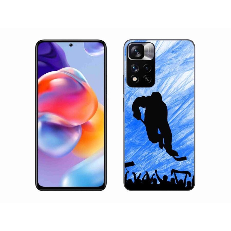 Gél borítás mmCase a Xiaomi Redmi Note 11 Pro+ 5G - hokijátékos számára