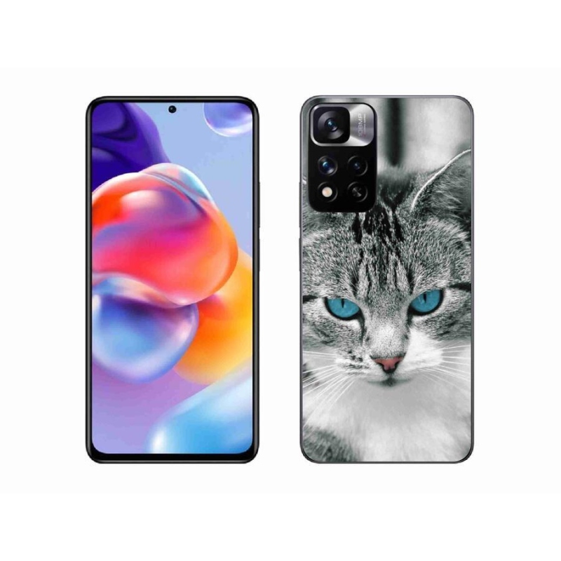 Gél borítás mmCase a Xiaomi Redmi Note 11 Pro+ 5G - macskaszem 1