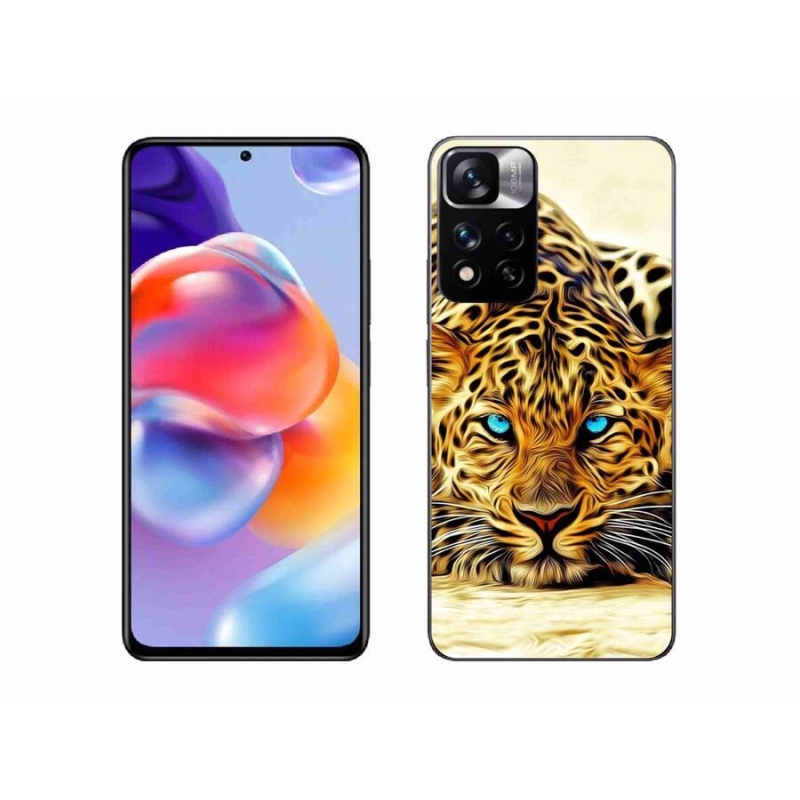 Gél borítás mmCase a Xiaomi Redmi Note 11 Pro+ 5G számára - rajzfilm tigris
