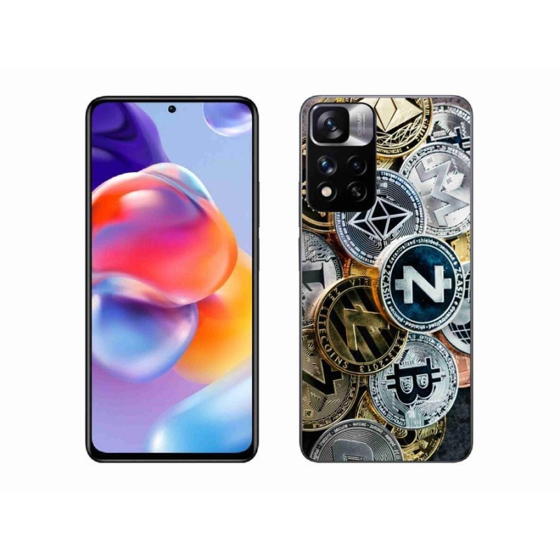 Gél borítás mmCase a Xiaomi Redmi Note 11 Pro+ 5G számára - kriptovaluták