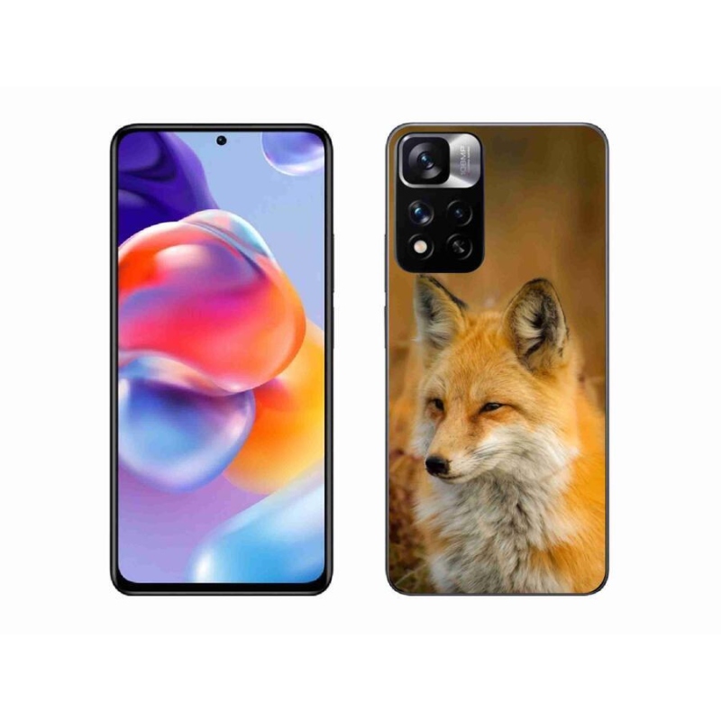 Gél borítás mmCase a Xiaomi Redmi Note 11 Pro+ 5G számára - rókakék