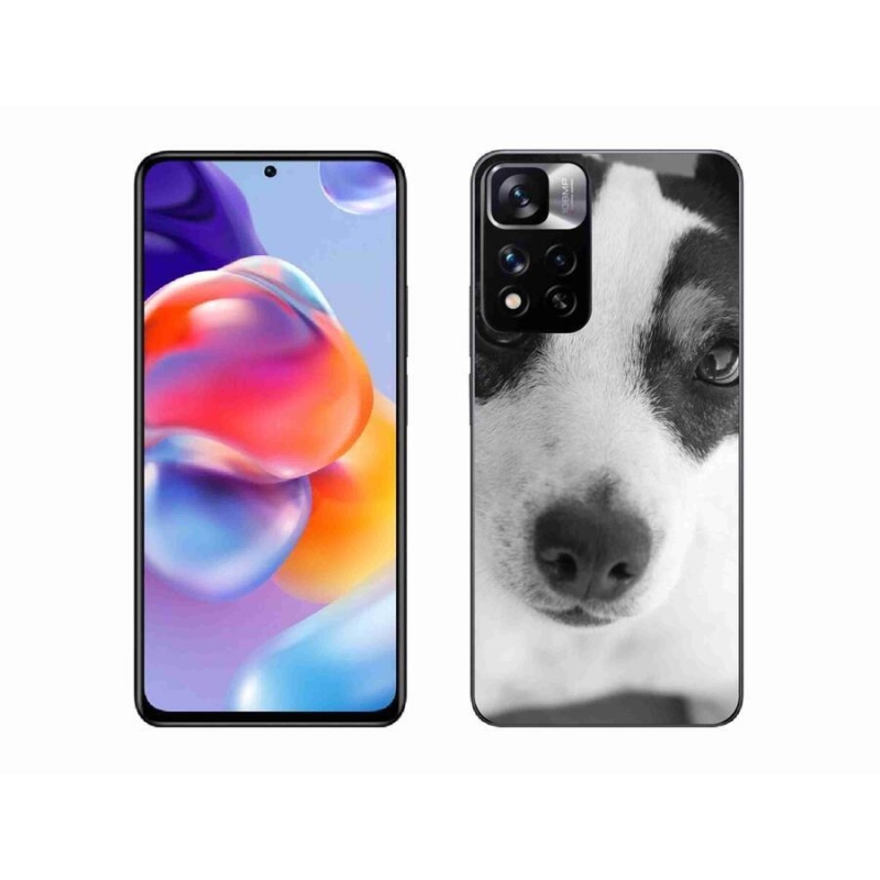 Gél borítás mmCase a Xiaomi Redmi Note 11 Pro+ 5G - kutya számára