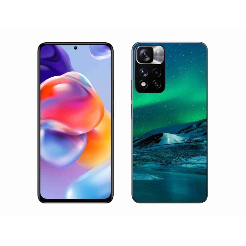 Gél borítás mmCase a Xiaomi Redmi Note 11 Pro+ 5G számára - sarki fény