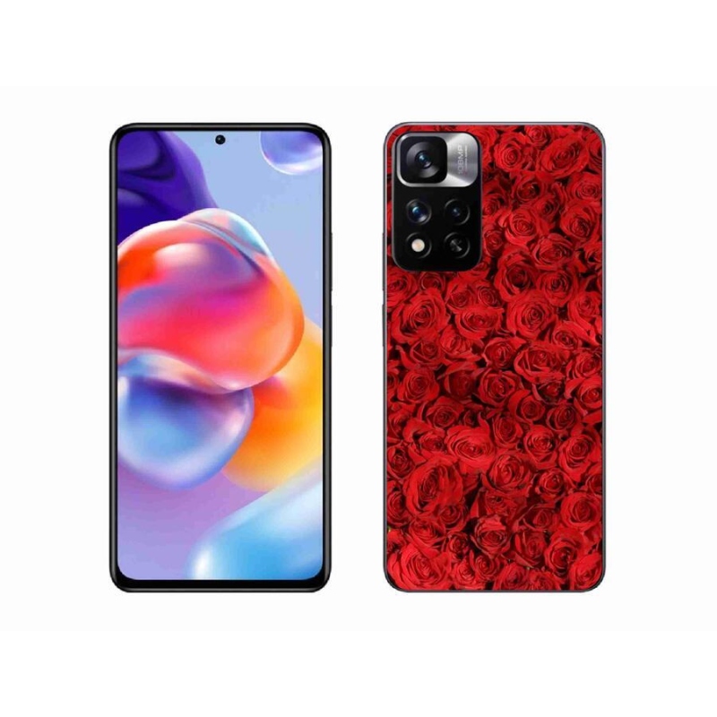 Gél borítás mmCase a Xiaomi Redmi Note 11 Pro+ 5G számára - rózsaszínű