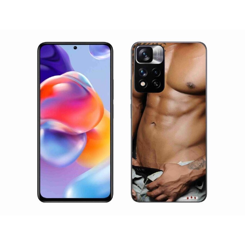 Gél borítás mmCase a Xiaomi Redmi Note 11 Pro+ 5G - szexi férfi számára