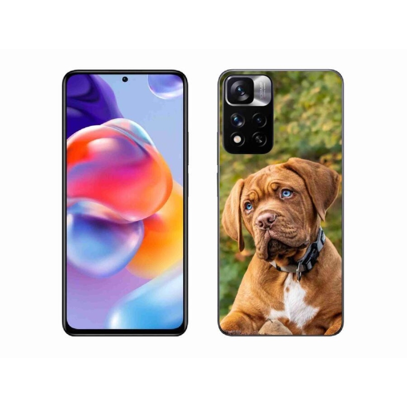 Gél borítás mmCase a Xiaomi Redmi Note 11 Pro+ 5G - kölyökkutyakékhez