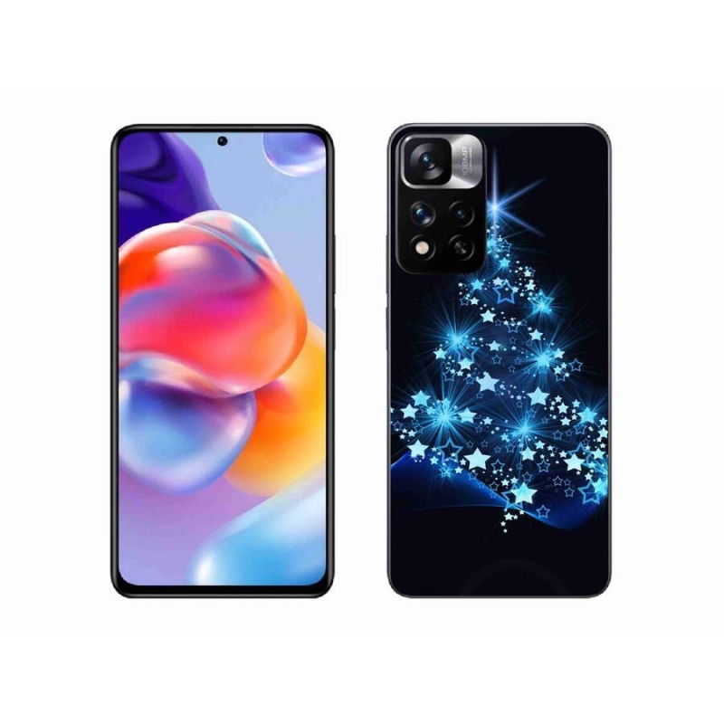 Gél borítás mmCase a Xiaomi Redmi Note 11 Pro+ 5G számára - karácsonyfa
