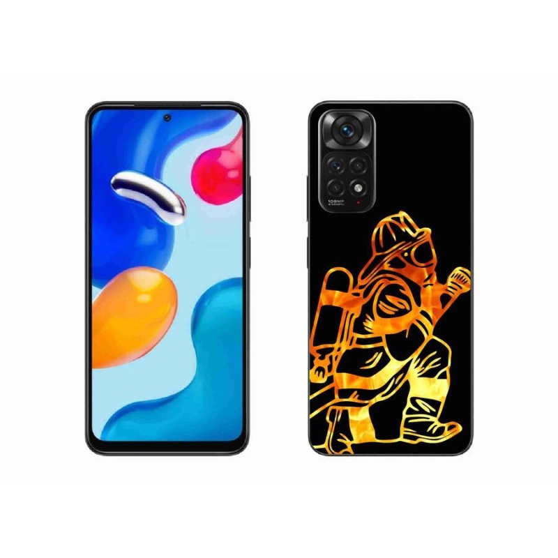 Gél borítás mmCase a Xiaomi Redmi Note 11S 4G-hez - tűzoltó 1