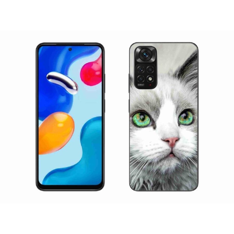 Gél borító mmCase a Xiaomi Redmi Note 11S 4G-hez - macskaszem