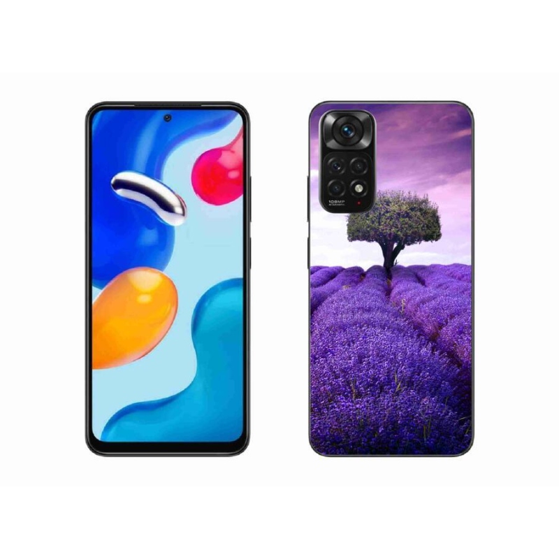 Gél borítás mmCase a Xiaomi Redmi Note 11S 4G-hez - levendula rét