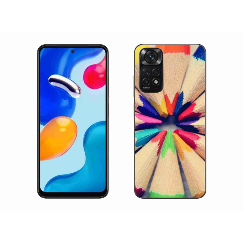 Gél borítás mmCase a Xiaomi Redmi Note 11S 4G-hez - zsírkréták