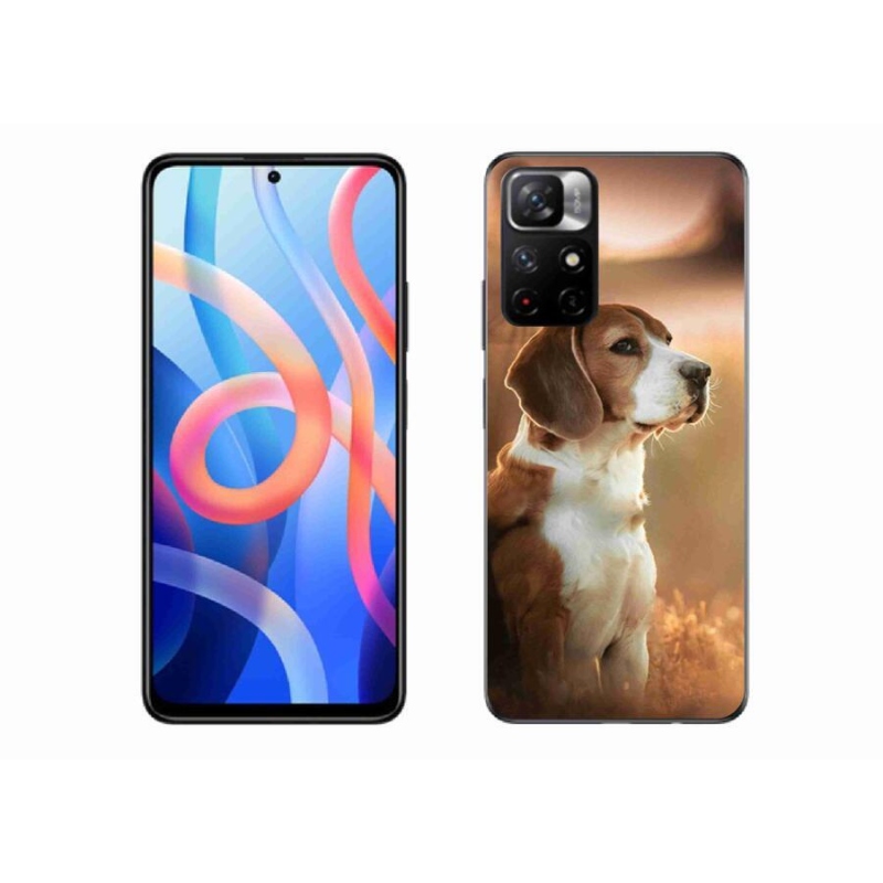 Gél borítás mmCase a Xiaomi Redmi Note 11S 5G számára - bézs színű