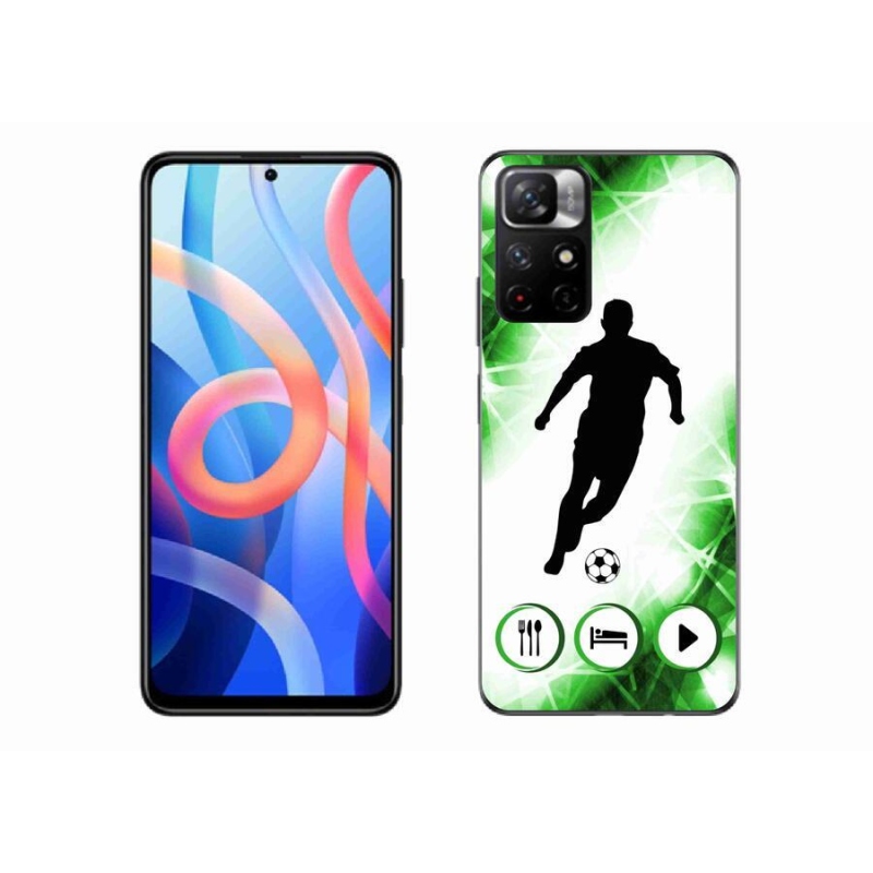 Gél borítás mmCase a Xiaomi Redmi Note 11S 5G-hez - focista
