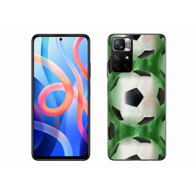 Gél borítás mmCase a Xiaomi Redmi Note 11S 5G-hez - focilabda