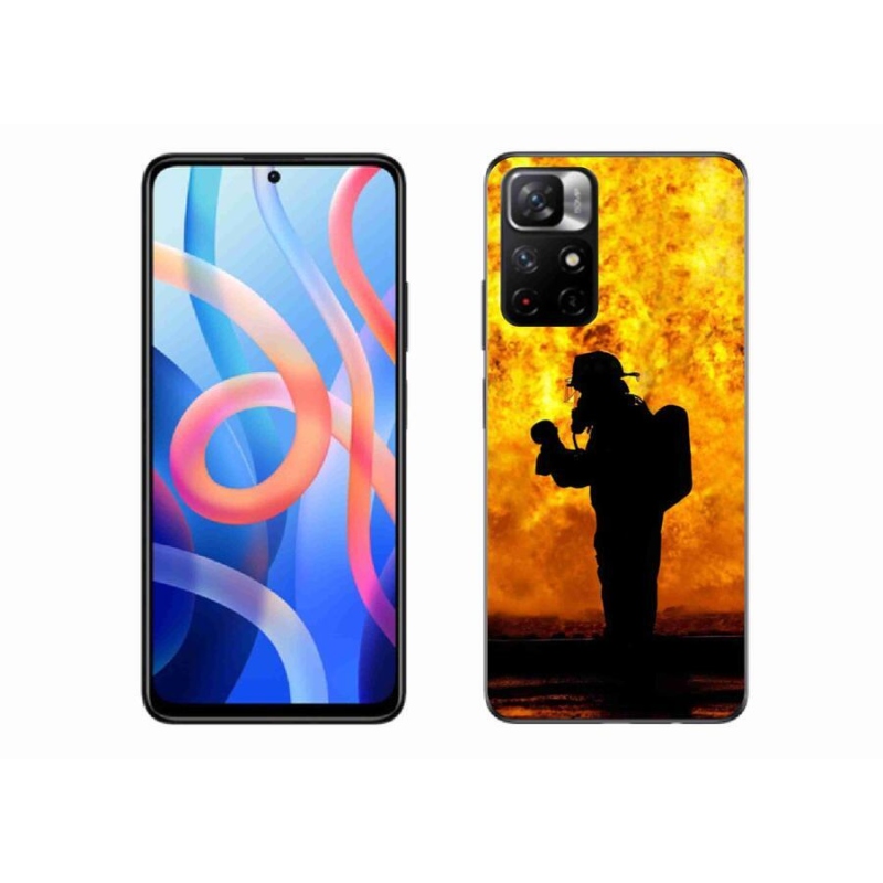Gél borítás mmCase a Xiaomi Redmi Note 11S 5G - tűzoltóhoz