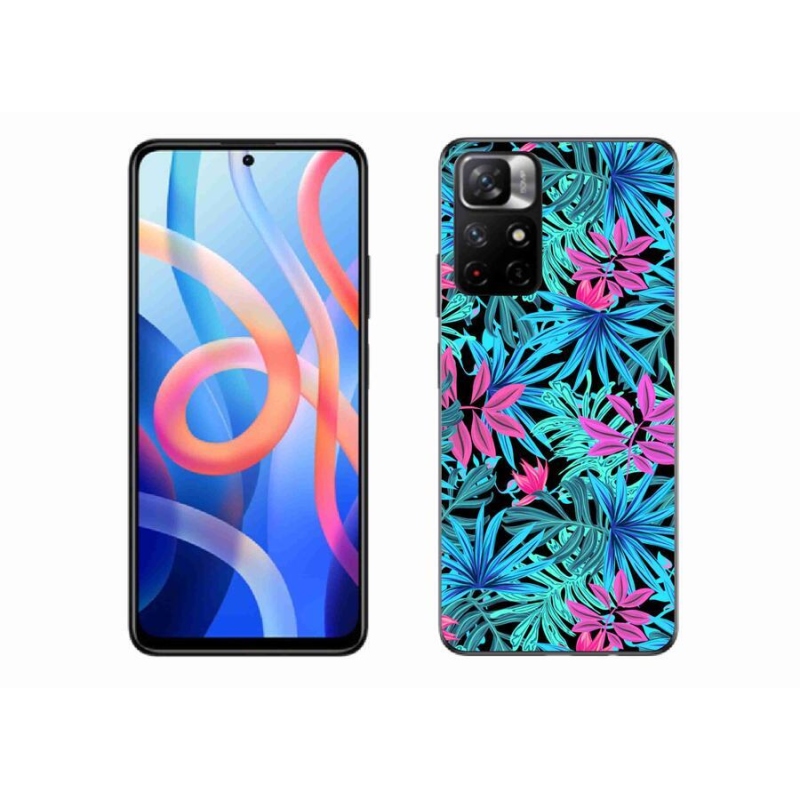 Gél borító mmCase a Xiaomi Redmi Note 11S 5G-hez - virágok 3