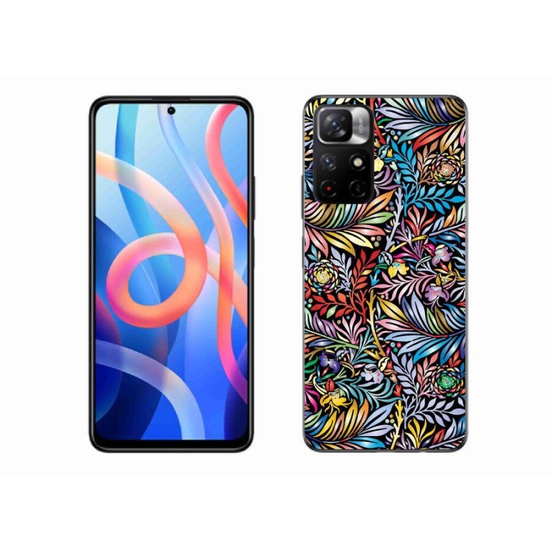 Gél borító mmCase a Xiaomi Redmi Note 11S 5G számára - virágok 5