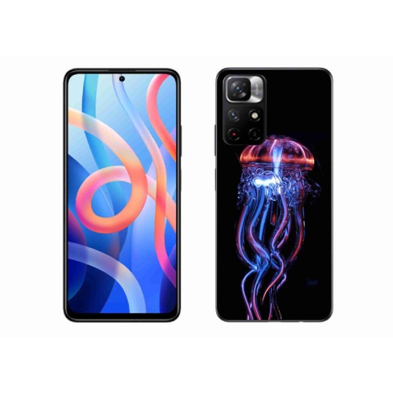 Gél borítás mmCase a Xiaomi Redmi Note 11S 5G-hez - medúza