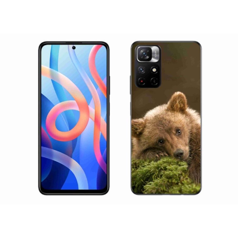 Gél borítás mmCase a Xiaomi Redmi Note 11S 5G-hez - medve