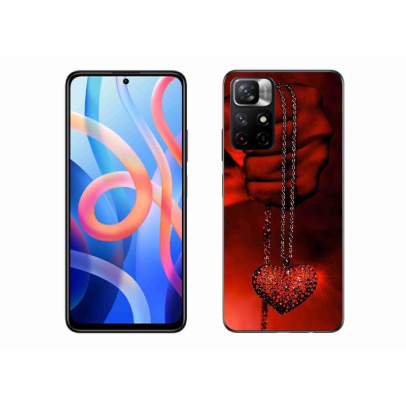Gél borító mmCase a Xiaomi Redmi Note 11S 5G - nyaklánchoz