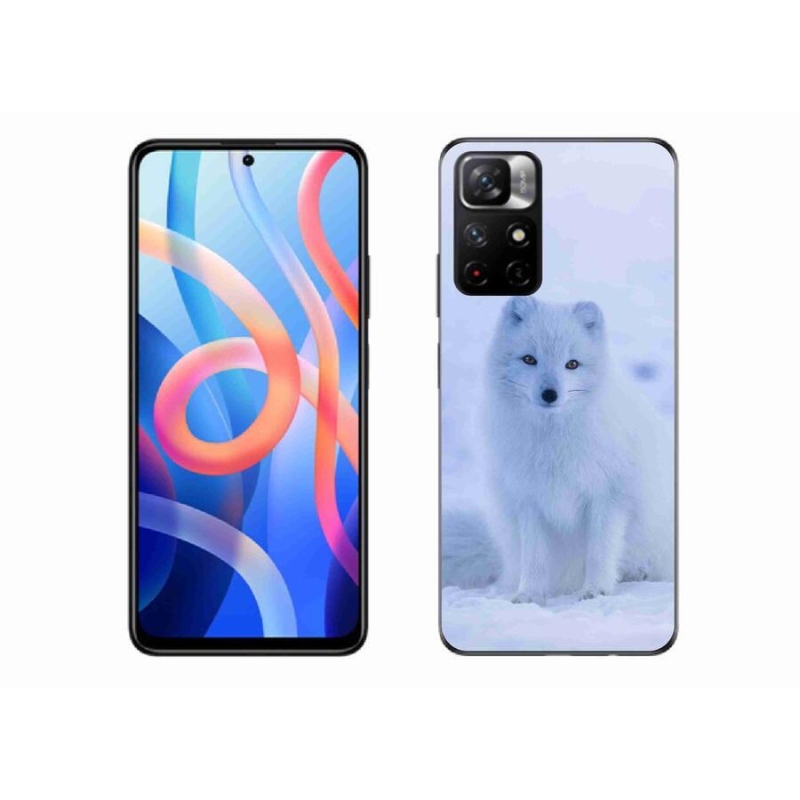 Gél borítás mmCase a Xiaomi Redmi Note 11S 5G-hez - polár róka