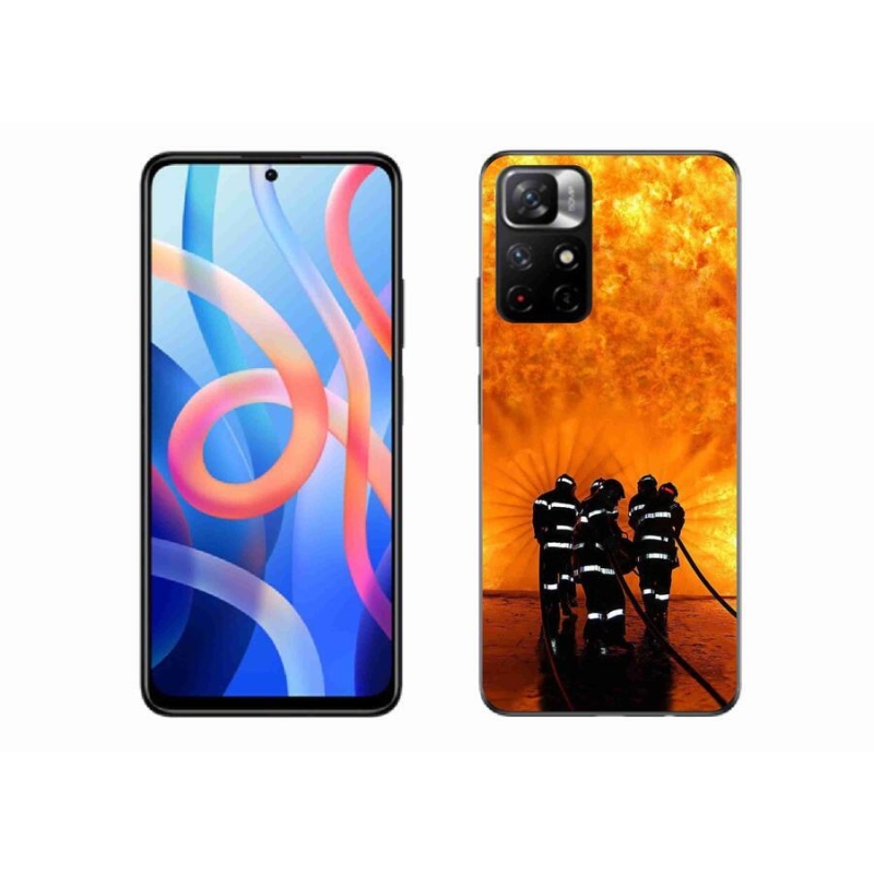 Gél borítás mmCase a Xiaomi Redmi Note 11S 5G-hez - tűz