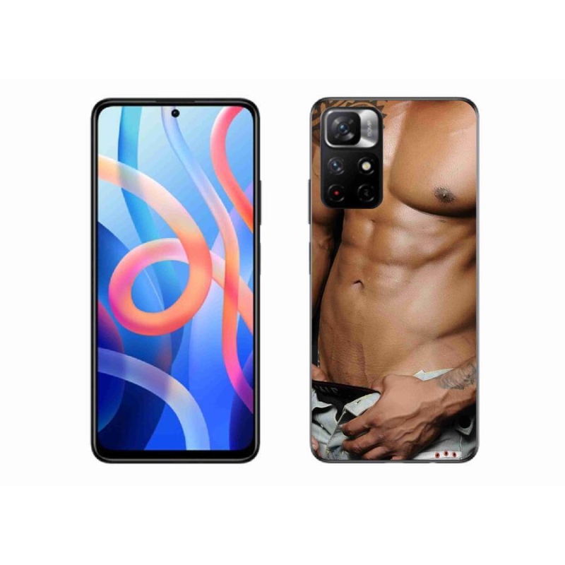 Gél borító mmCase a Xiaomi Redmi Note 11S 5G-hez - szexi férfi
