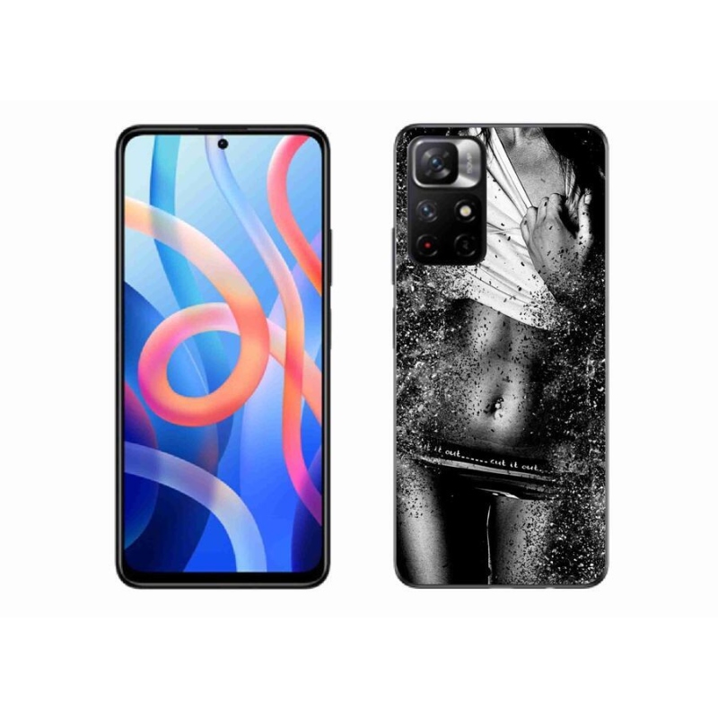 Gél borító mmCase a Xiaomi Redmi Note 11S 5G-hez - szexi nő 1