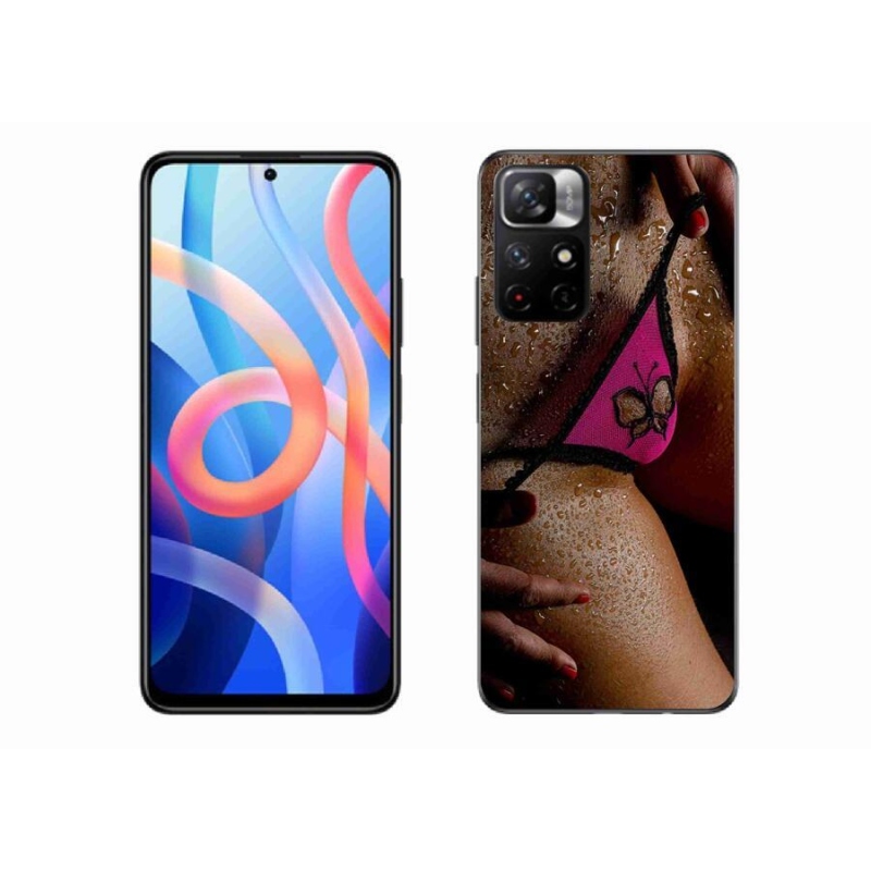 Gél borító mmCase a Xiaomi Redmi Note 11S 5G számára - szexi nő
