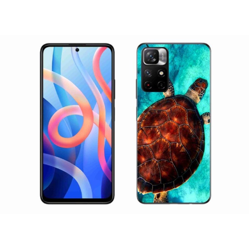 Gél borítás mmCase a Xiaomi Redmi Note 11S 5G számára - teknősbéka