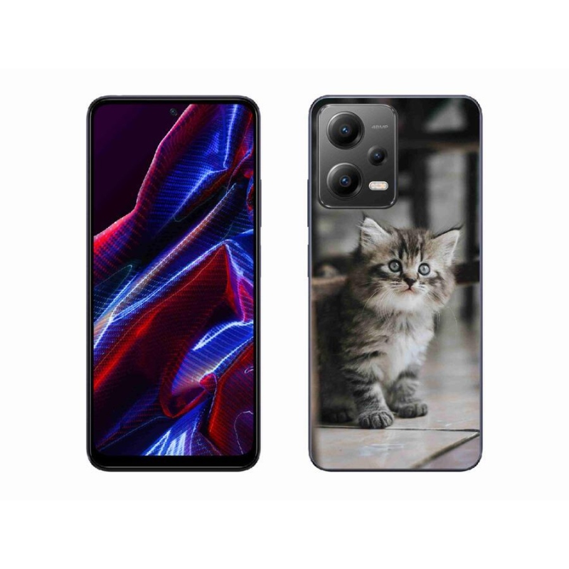 Gél borítás mmCase a Xiaomi Redmi Note 12 5G számára - cica