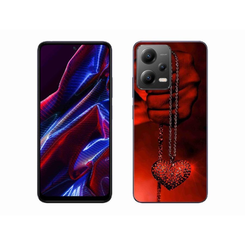 Gél borítás mmCase a Xiaomi Redmi Note 12 5G-hez - nyaklánc