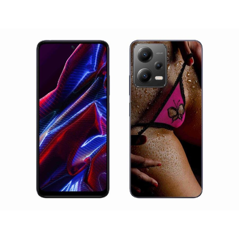 Gél borító mmCase a Xiaomi Redmi Note 12 5G számára - szexi nő