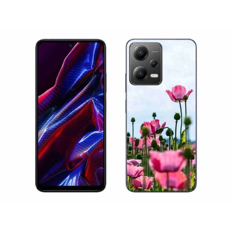 Gél borítás mmCase a Xiaomi Redmi Note 12 5G-hez - mákos színű