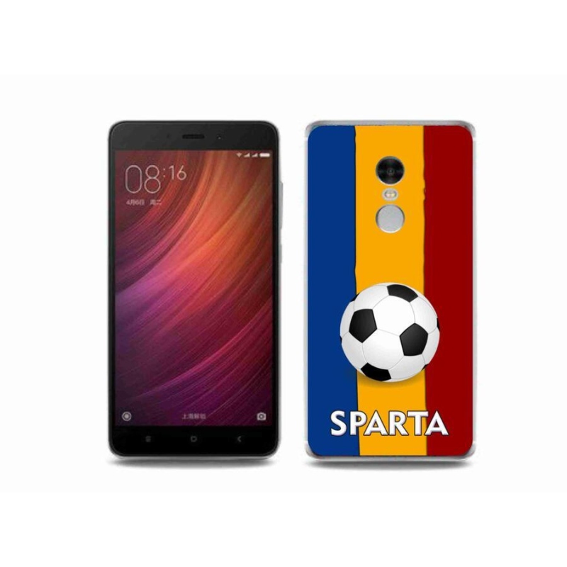 Gél borítás mmCase a Xiaomi Redmi Note 4 - futball 1 számára