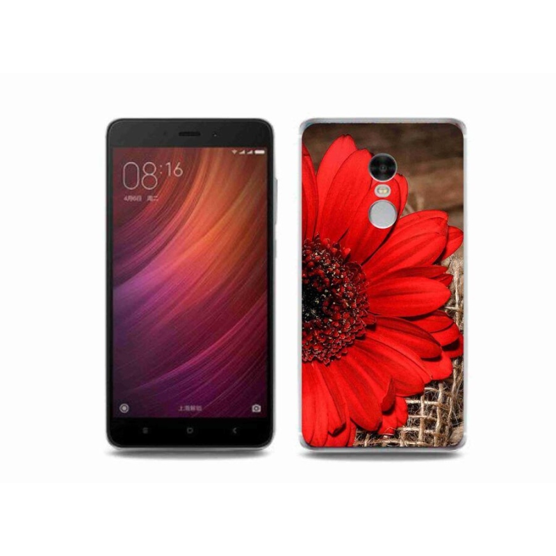 Gél borítás mmCase a Xiaomi Redmi Note 4 készülékhez - gerbera