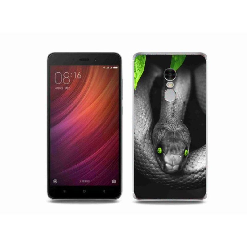Gél borító mmCase a Xiaomi Redmi Note 4 - kígyóhoz